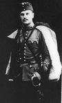Roman Abraham jako żołnierz armii CK Austro-Węgier podczas I wojny światowej